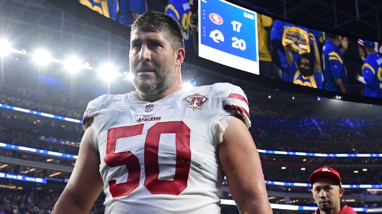 49ers' Alex Mack announces retirement