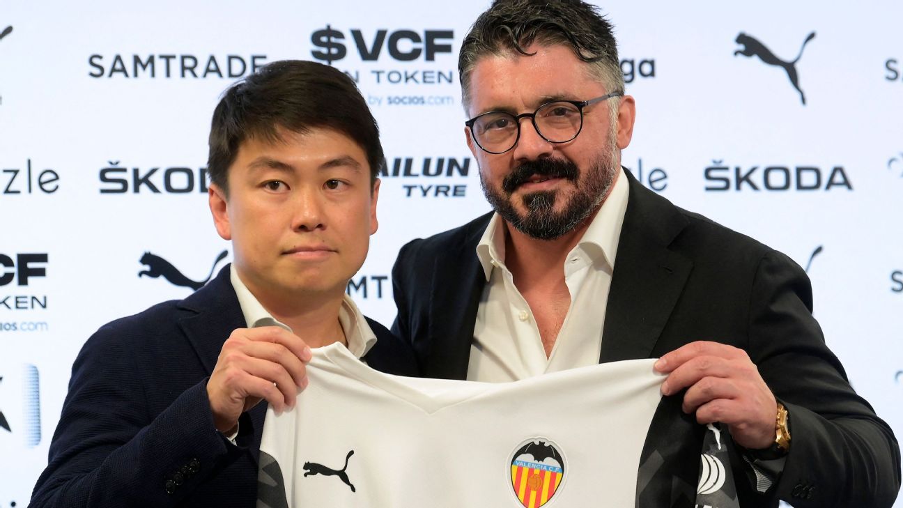 New Valencia boss Gennaro Gattuso is focused on football, not finances, but money may determine his fate