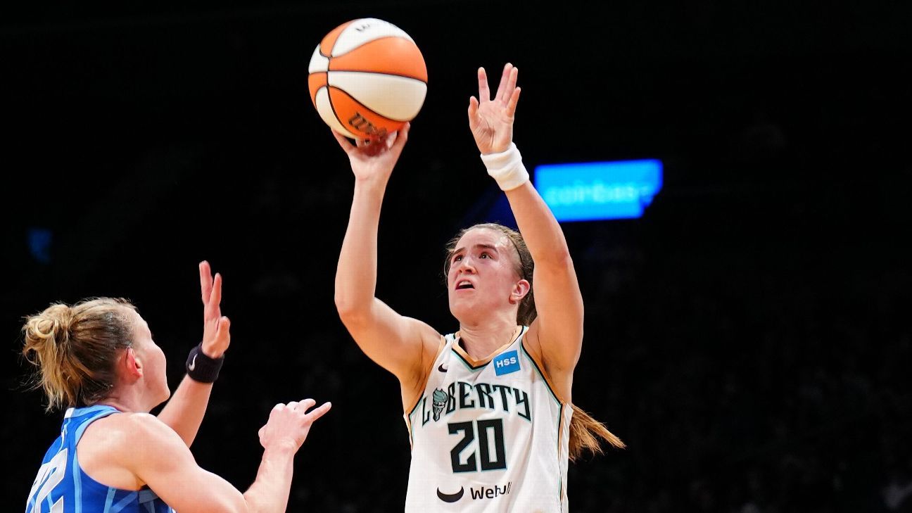 Ionescu memiliki triple-double yang terkenal dalam kekalahan Liberty