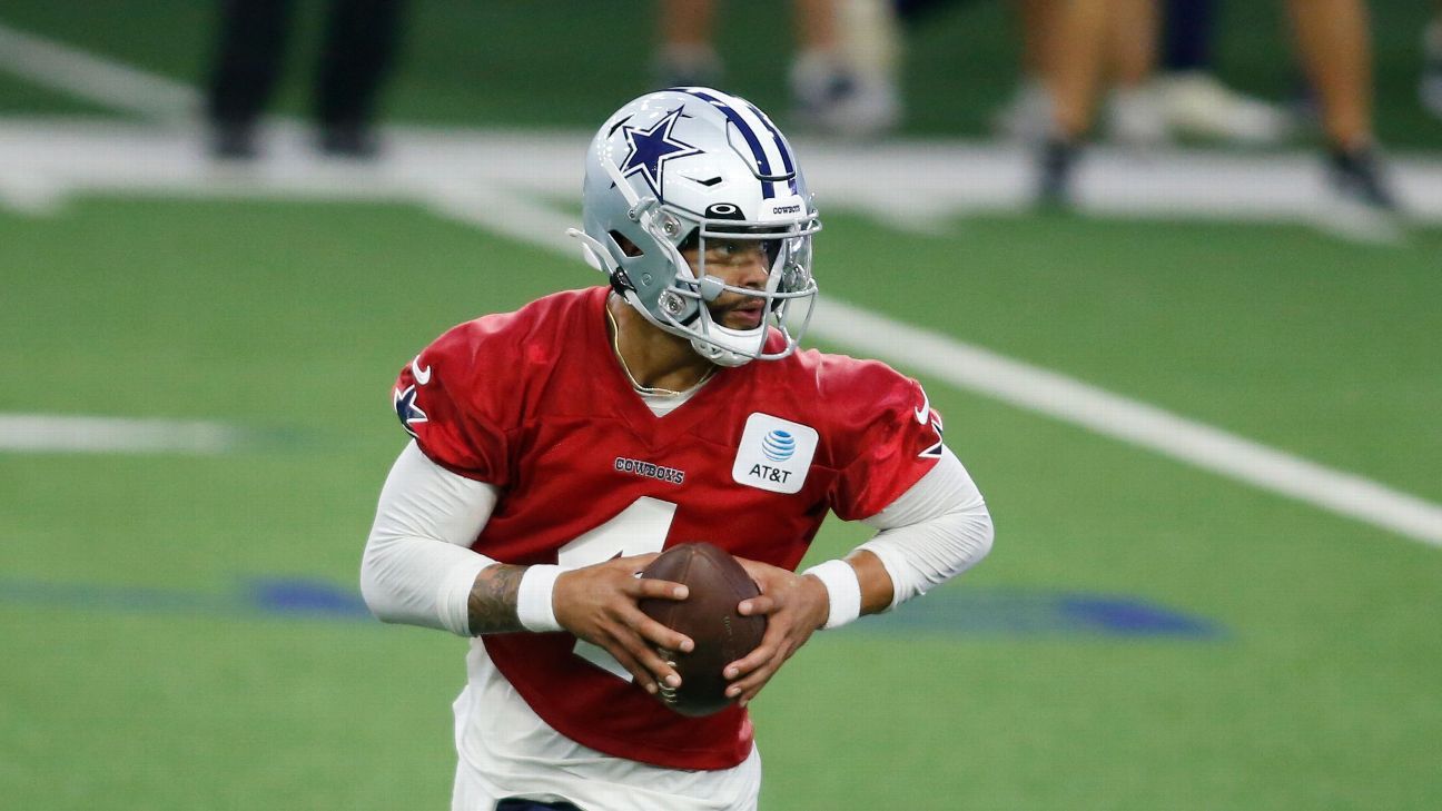 Leaner Dak glad offseason not devoted to rehab