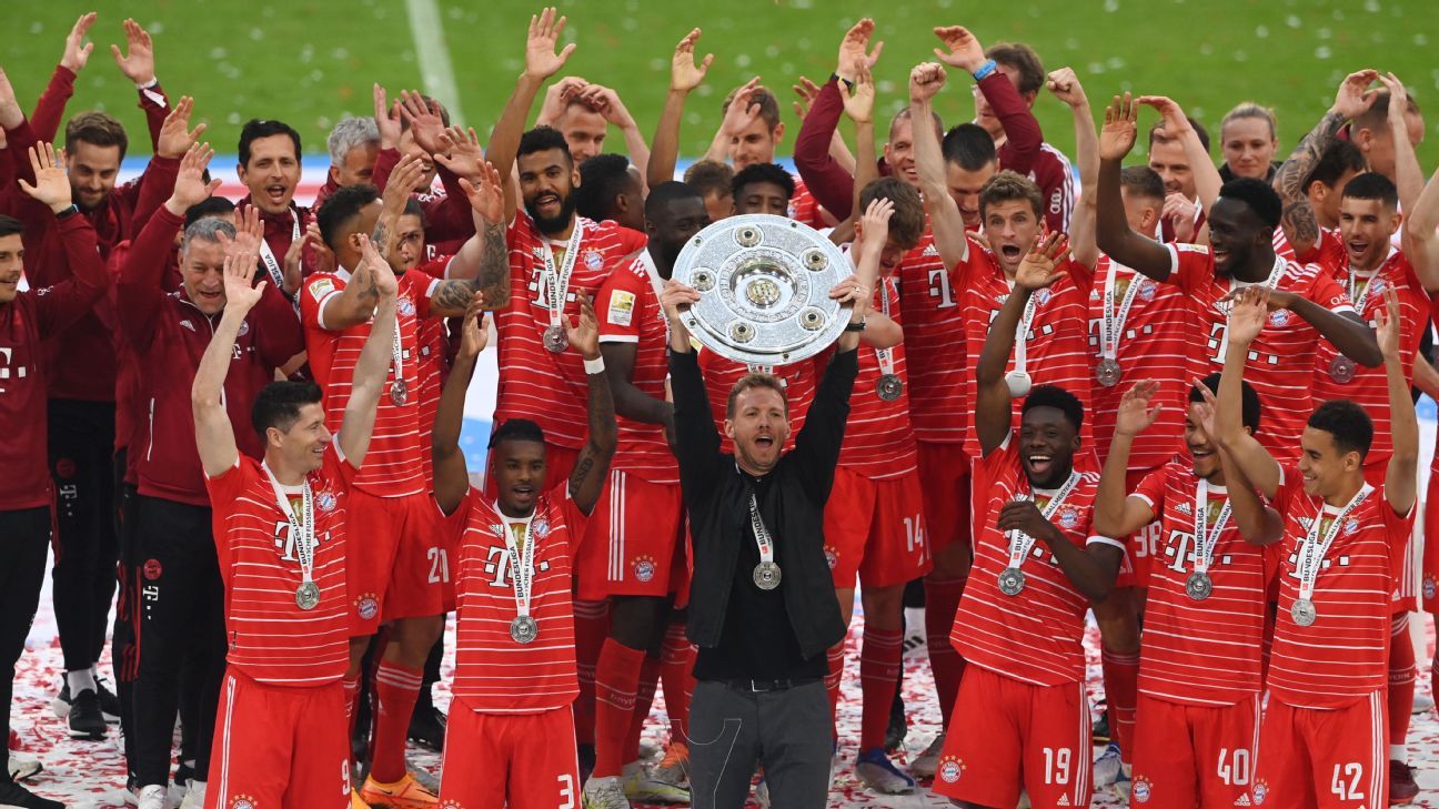 🏆 Bayern Munich crowned 2022/23 Bundesliga champions