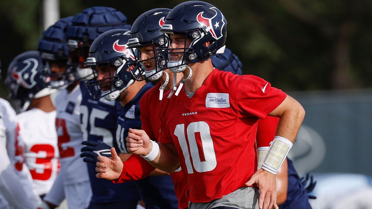 Houston Texans 53man roster projection Davis Mills ready to take