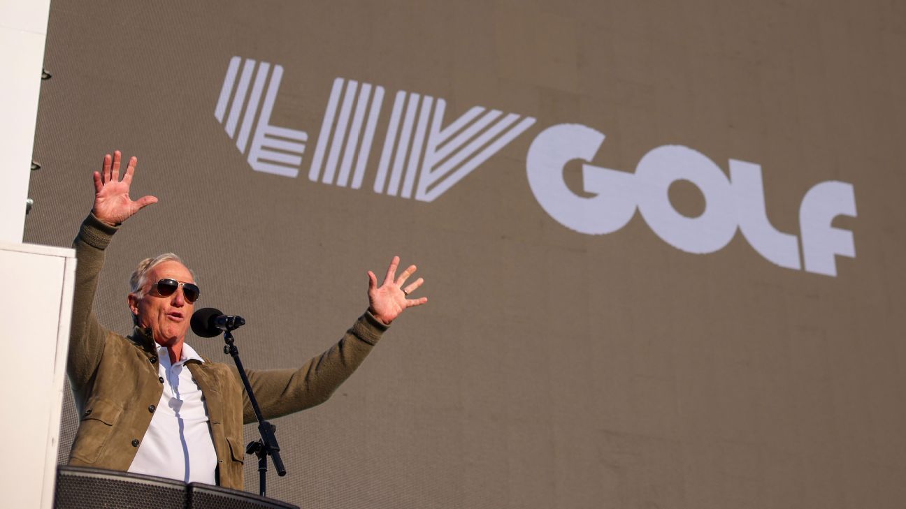 LIV Golf Invitational Series will apply for OWGR consideration, CEO Greg Norman ..