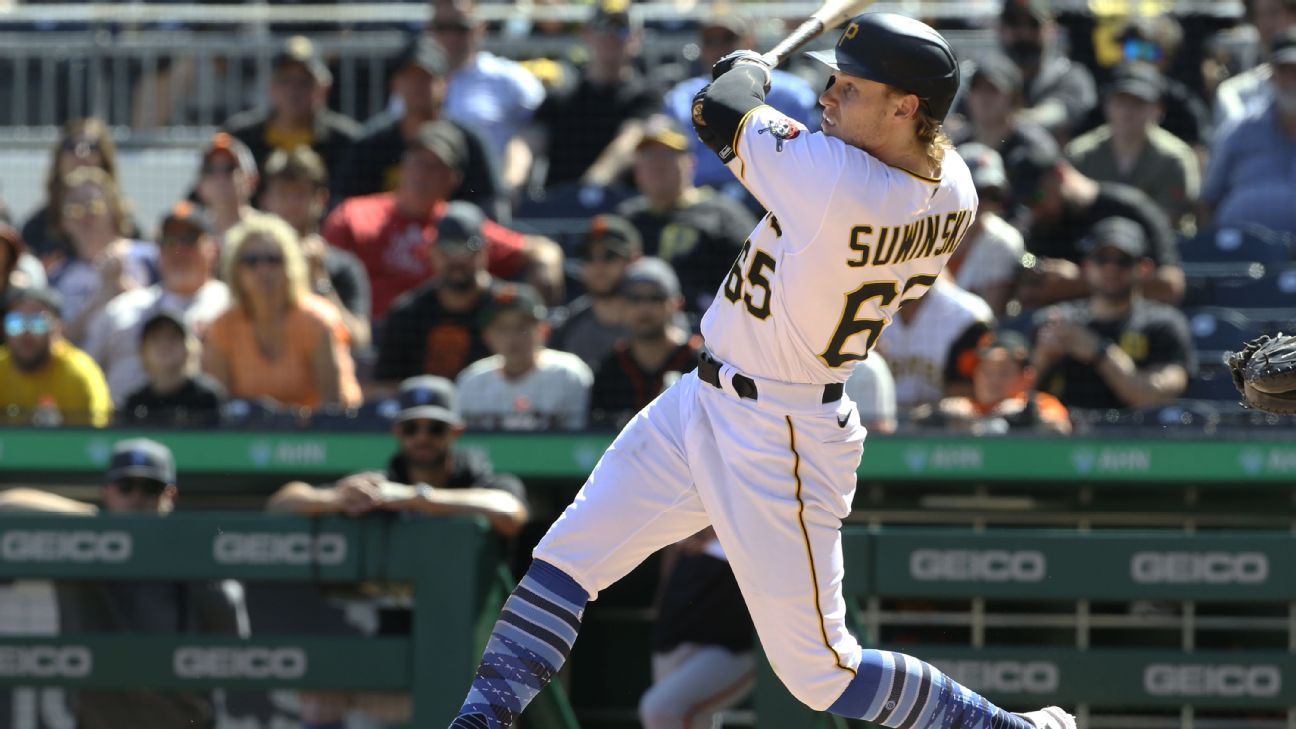 Pirates option slumping OF Suwinski to minors