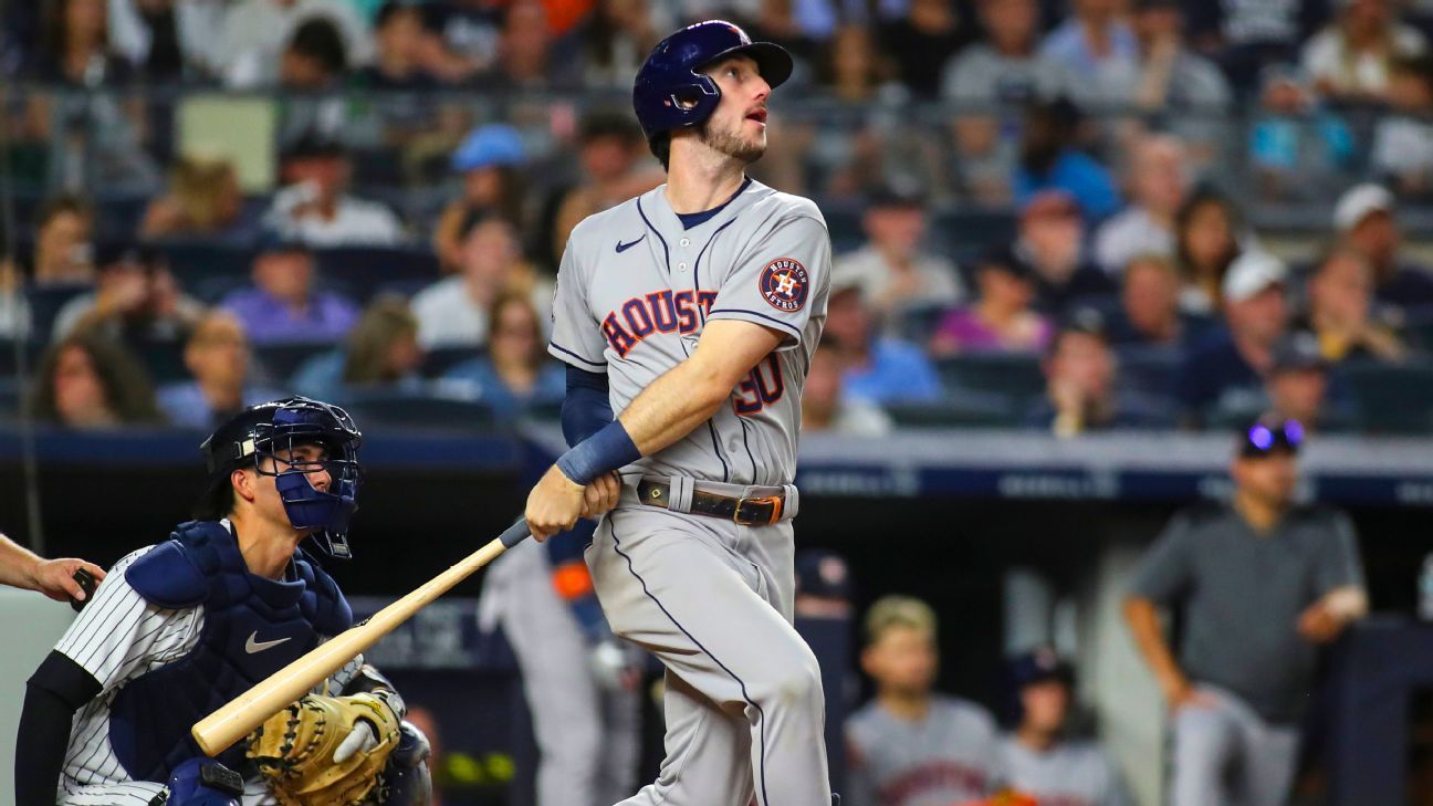 Kyle Tucker blasts 3 HRs, drives in 4 in Astros' win over A's ESPN