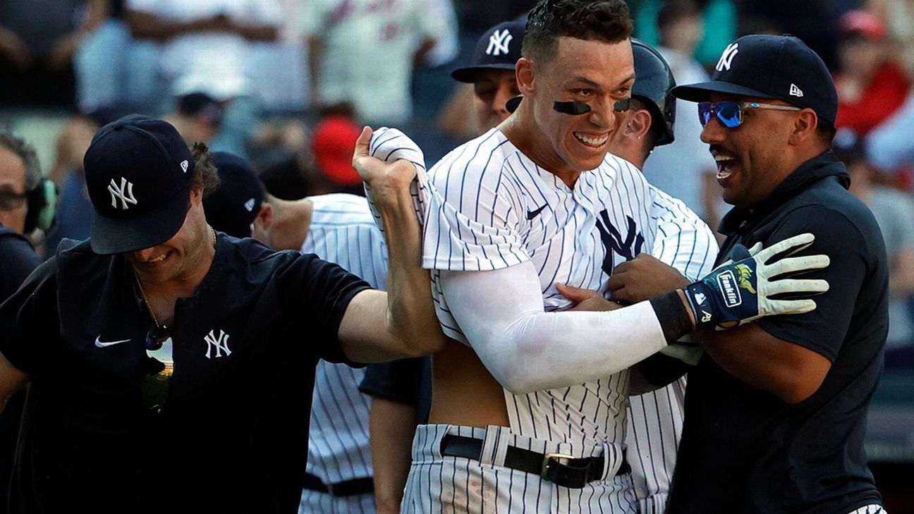 Aaron Judge Gives Yankees Walk-Off Win Over Astros - The New York