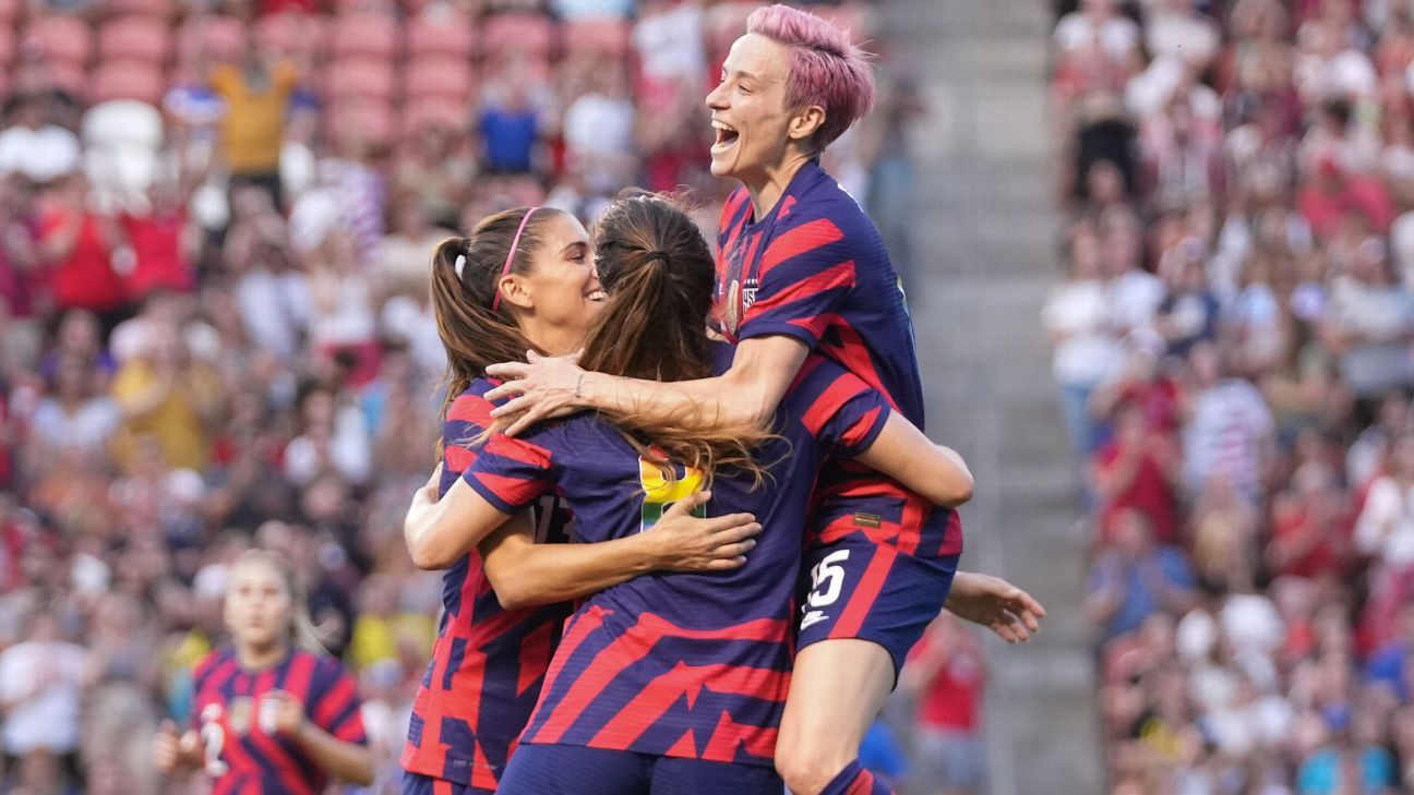 USWNT's win over Colombia can't mask struggles in front of goal before start of ..