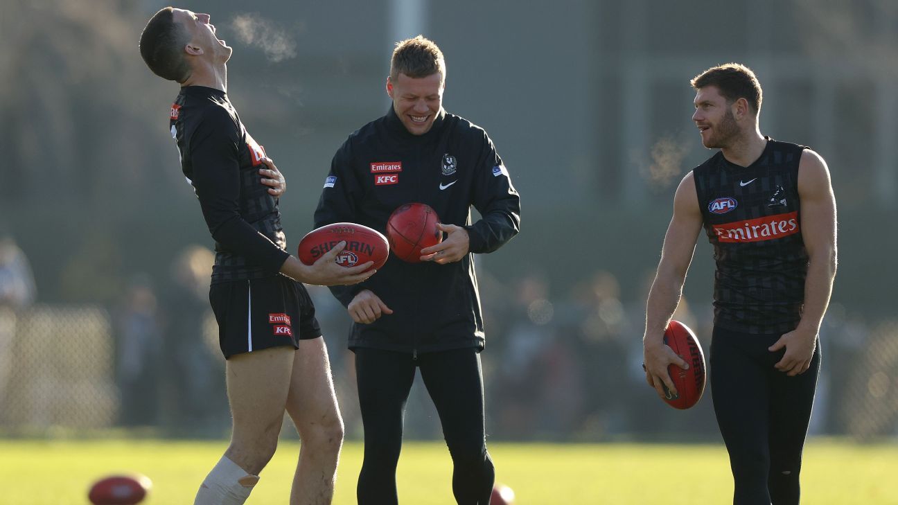 AFL Jordan de Goey to make Collingwood return against Suns ESPN
