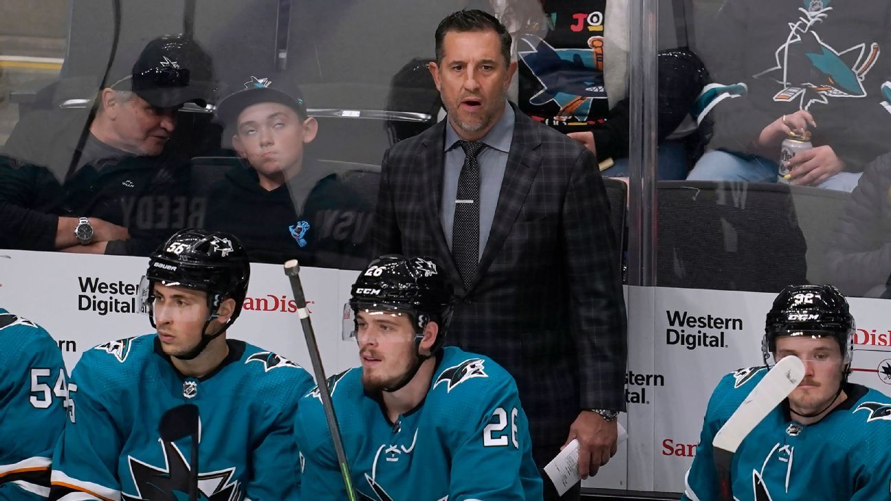 San Jose Sharks fire head coach Bob Boughner after missing playoffs again