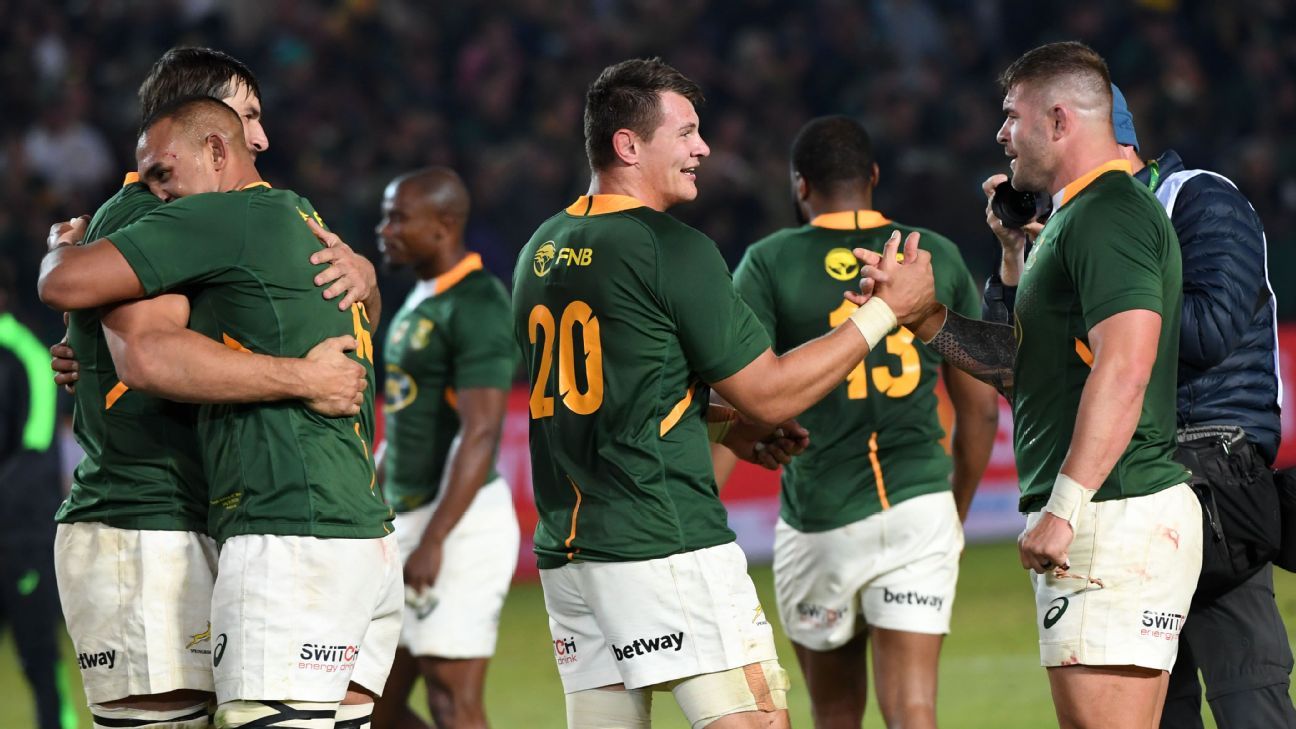 Springboks confirm end of year Test match schedule ESPN