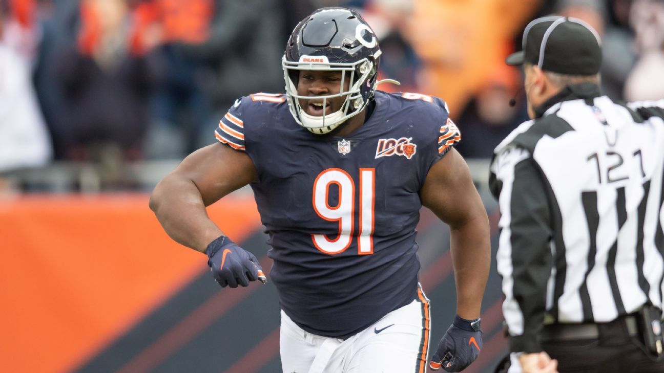 DT Eddie Goldman latest ex-Chicago Bears player to sign with