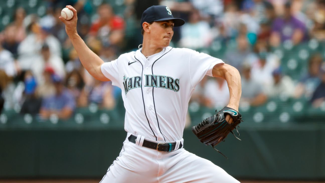 Mariners rookie George Kirby sets major league record with 24 straight  strikes