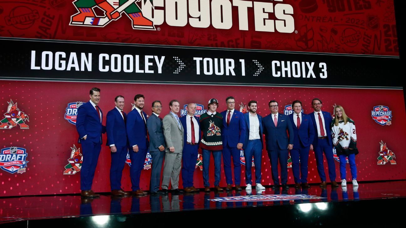 Coyotes to unveil new uniforms on draft day —