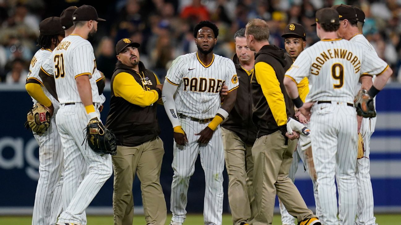 San Diego Padres' Jurickson Profar discharged from hospital, dealing with concus..