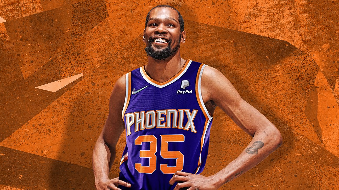 KEVIN DURANT PHOENIX SUNS 2022-23 CLASSIC JERSEY - Prime Reps