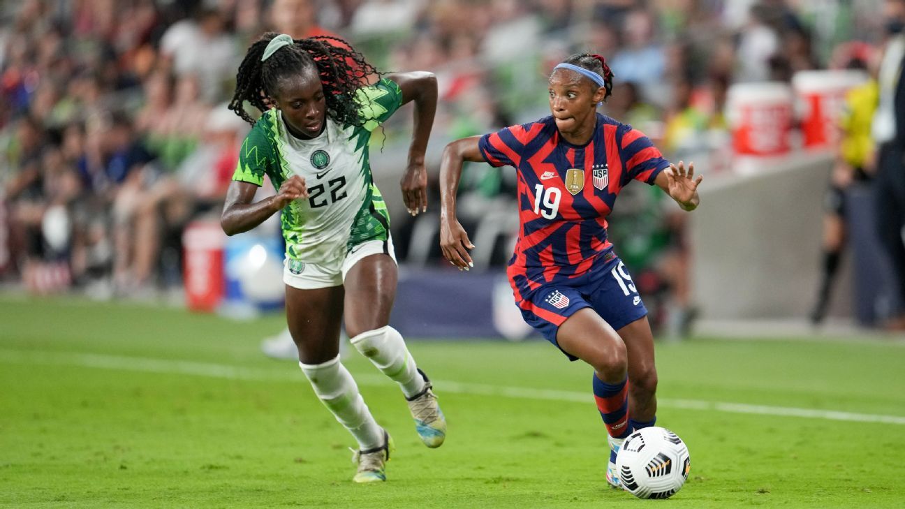 Forward Michelle Alozie called up to Nigerian Women's National Team for  friendlies against the US