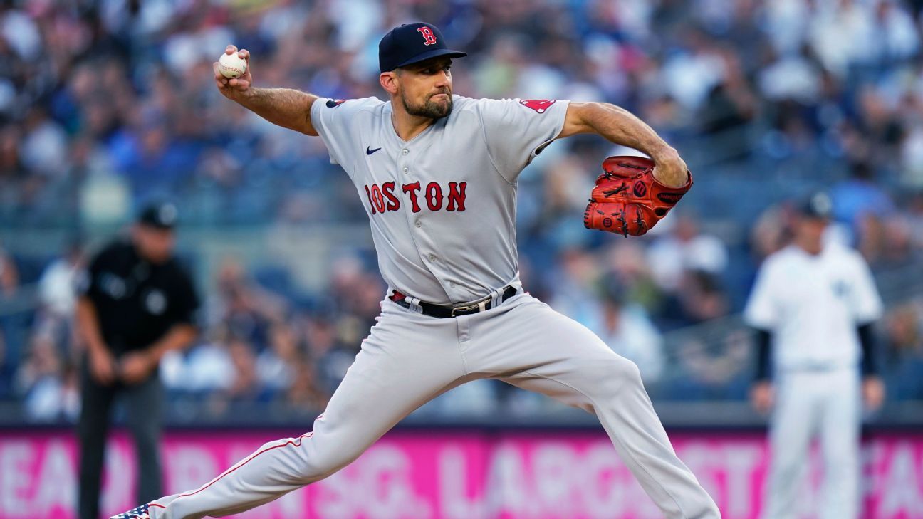 Nathan Eovaldi - Lanzador Abridor de Texas Rangers - ESPN DEPORTES