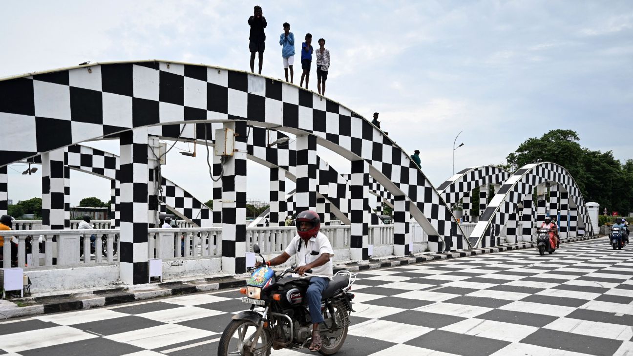 The 44th Chess Olympiad in Chennai, India started today