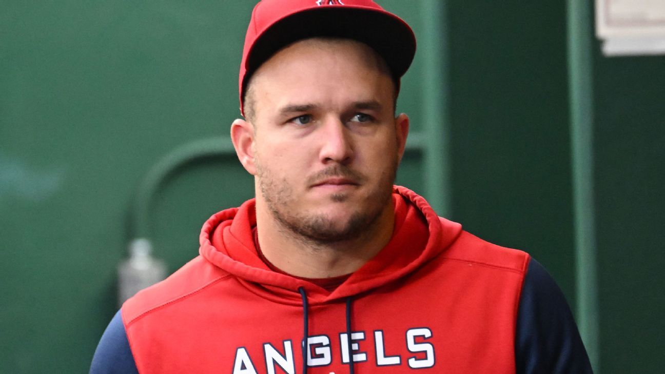 Angels' Mike Trout likely for All-Star Game despite back spasms – Orange  County Register
