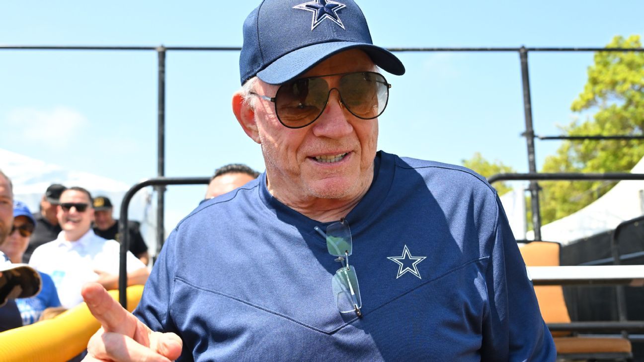 Confident Jerry Jones content to 'give these young guys the incentive' to take s..