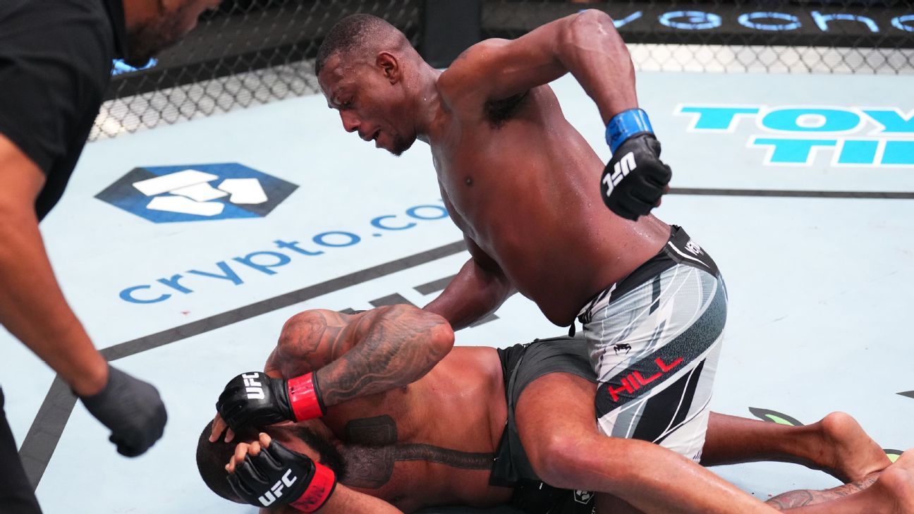 Jamahal Hill stops Thiago Santos in fourth to earn signature UFC light heavyweight win – ESPN