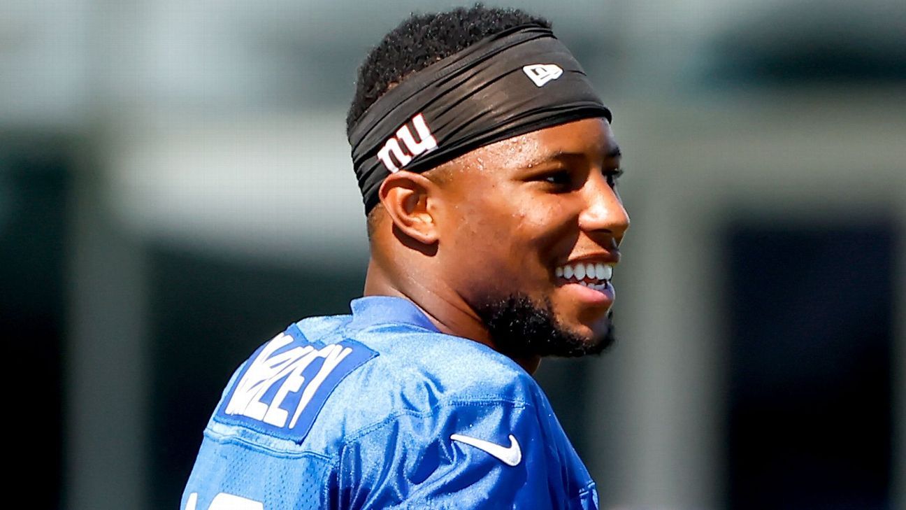 New York Giants' Saquon Barkley turning heads, Tennessee Titans' Derrick Henry b..