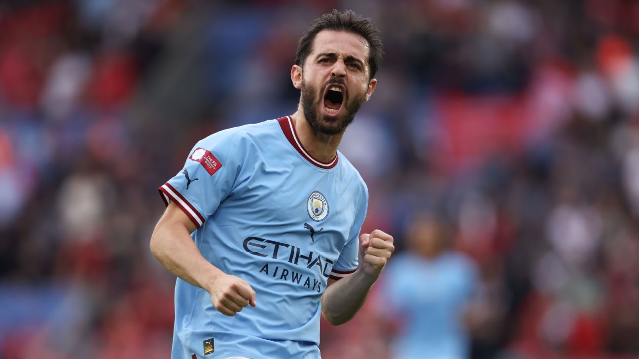 Bernardo Silva talks to ESPN about his future, Man City deserving more  respect, World Cup hopes, more