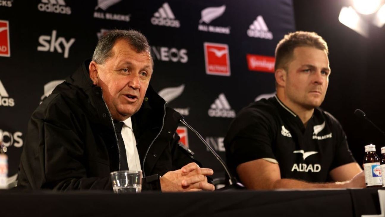 Sam Cane respaldó a Ian Foster como head coach de los All Blacks ESPN
