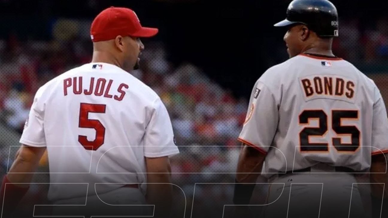 ESPN - Albert Pujols moved up in history passing Barry Bonds on