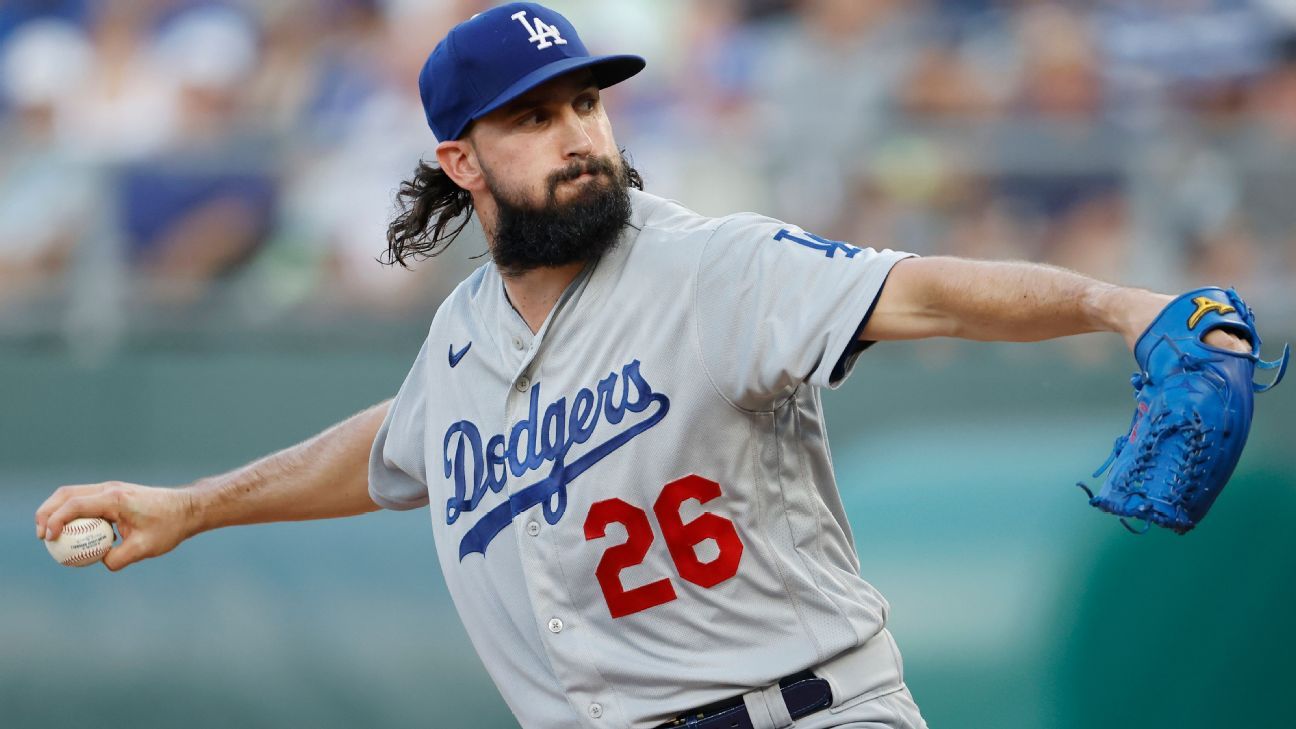 Tony Gonsolin - Los Angeles Dodgers Starting Pitcher - ESPN