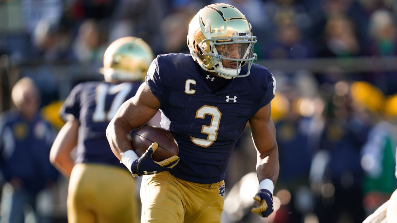 ND kehilangan WR Davis (ACL)  Buchner bernama QB1