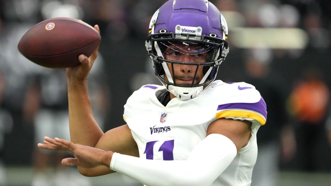 Minnesota Vikings waive QB Kellen Mond, terminate contract of QB Sean  Mannion - ESPN