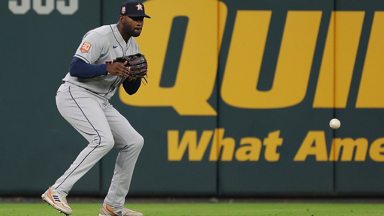 Houston Astros' Yordan Alvarez out of hospital after being bothered by  in-game fireworks at Atlanta - ESPN