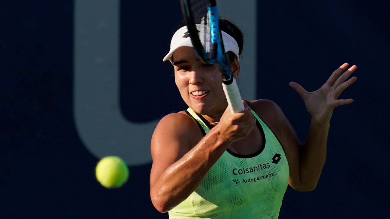 Cami Osorio competirá en el WTA 250 de Cleveland ESPN