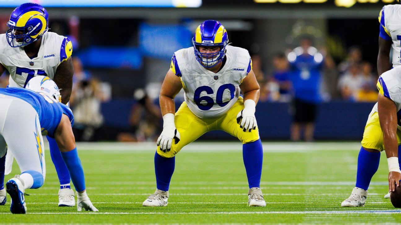 Rams Practice Squad: Logan Bruss headlines Los Angeles practice squad -  Turf Show Times