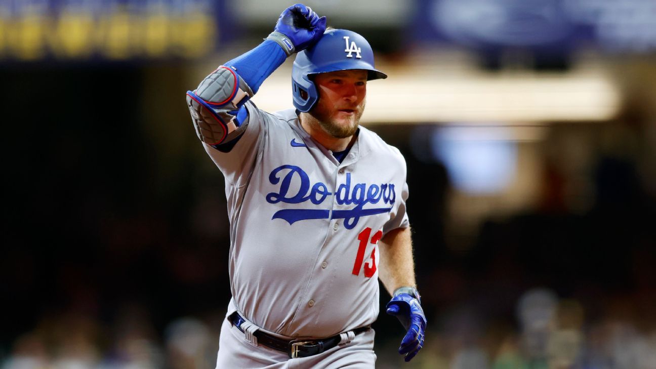 Los Angeles Dodgers #13 Max Muncy Mlb 2019 Golden Brandedition