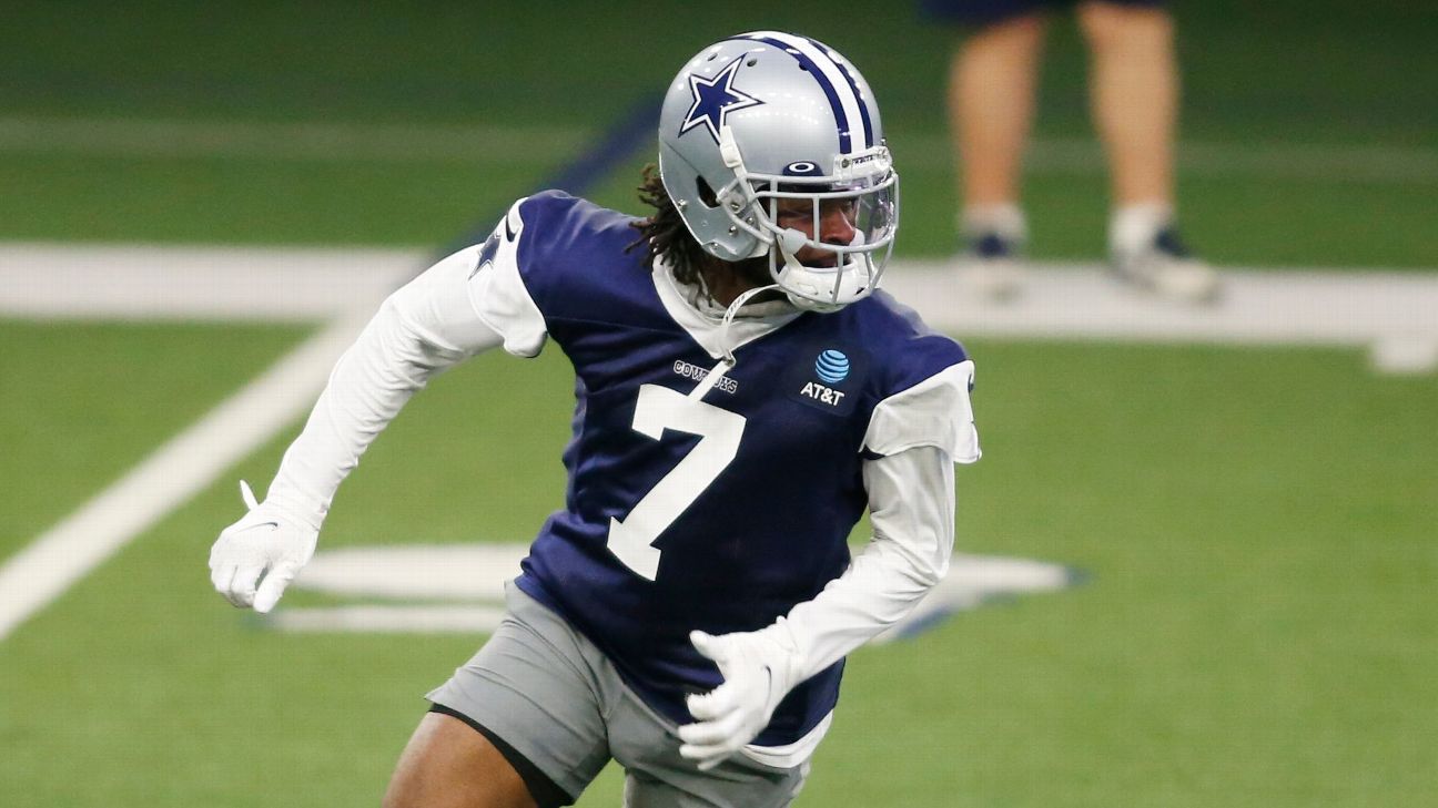 Dallas Cowboys' Trevon Diggs focused on blocking out the criticism