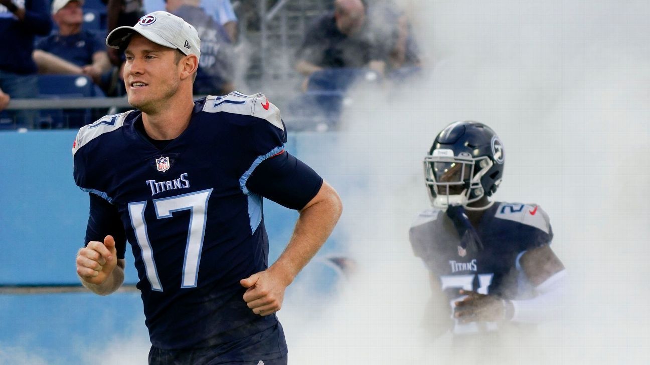 Titans' Ryan Tannehill ill; Malik Willis to start vs. Texans - ESPN