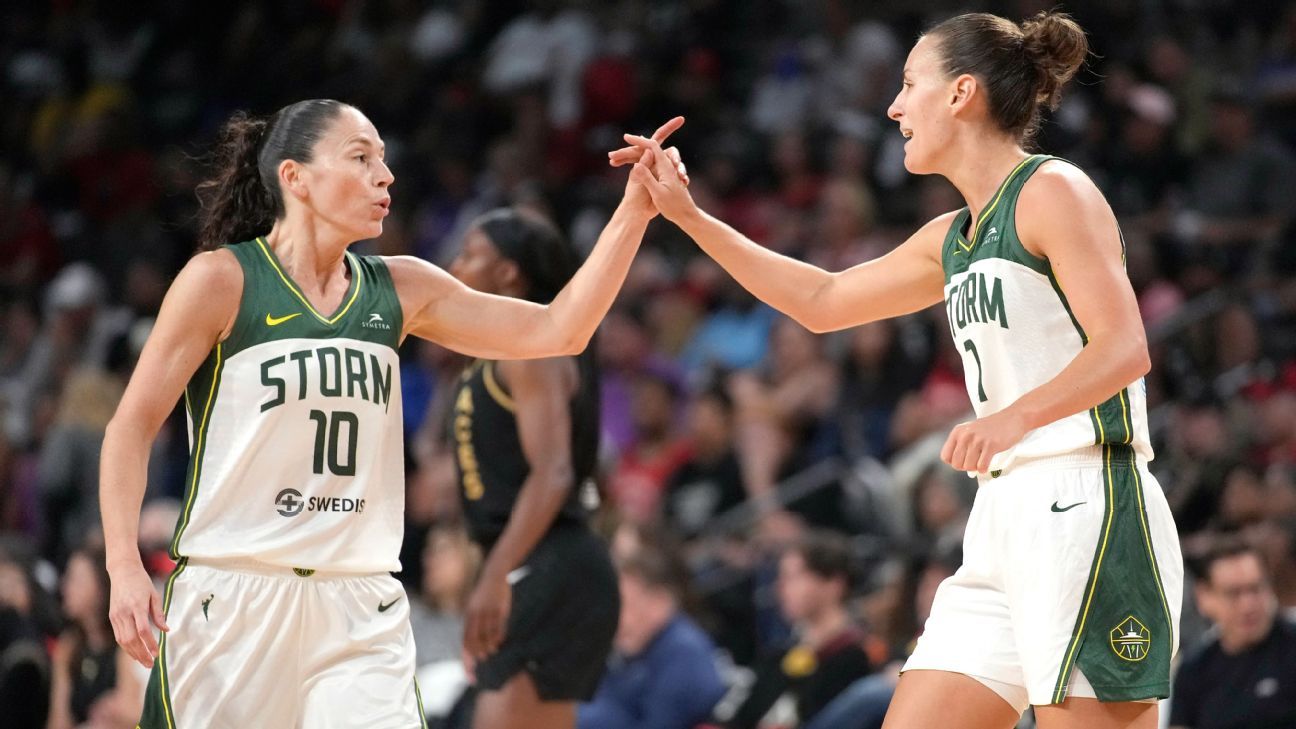 Aces advance to WNBA Finals as Storm's Sue Bird closes her career - Chicago  Sun-Times