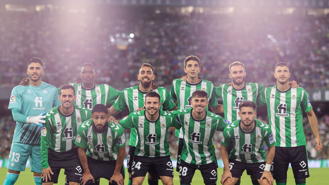 Real Betis back in La Liga fight for Champions League spot