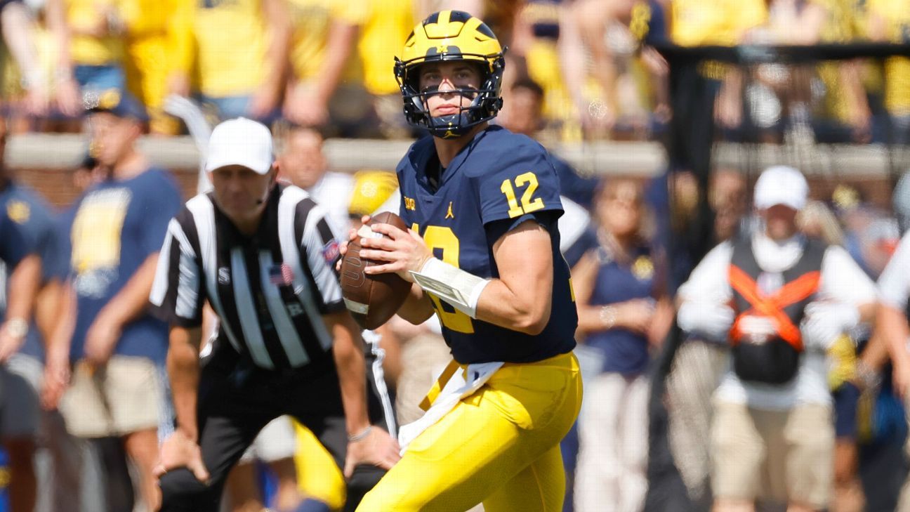 J.J. McCarthy is Michigan's starting QB, and there's zero doubt about it 