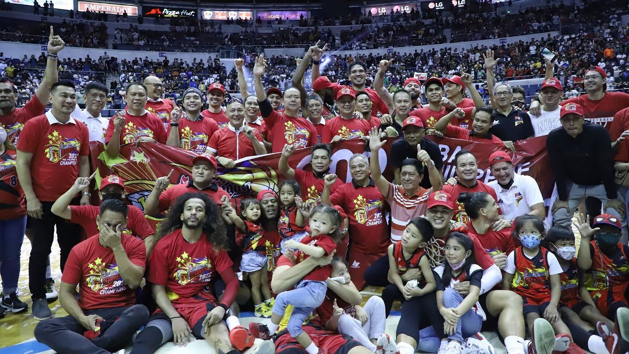 Standings – San Miguel Beermen