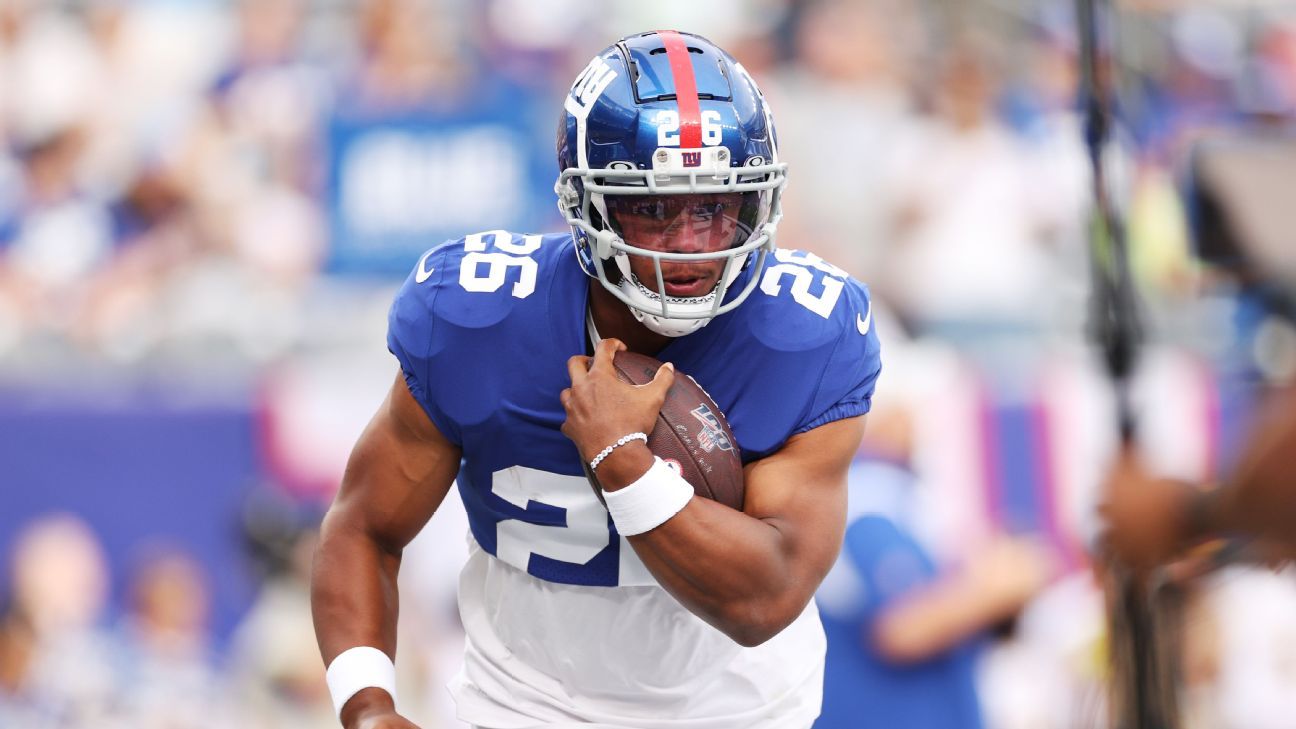 Saquon Barkley Addresses His 2022 Outlook: 'I Feel Like I'm Better' -  Sports Illustrated