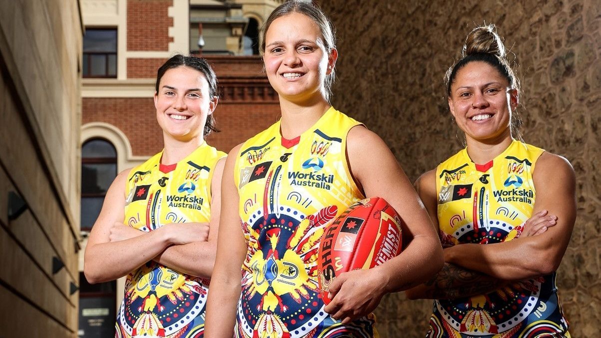AFLW Adelaide Crows Eloise Jones on the importance of Indigenous Round goes beyond guernsey
