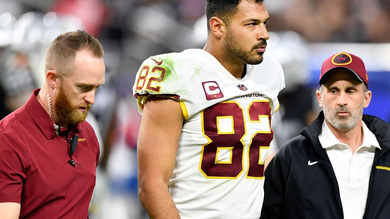 Commanders TE Logan Thomas: 'I feel back to normal'