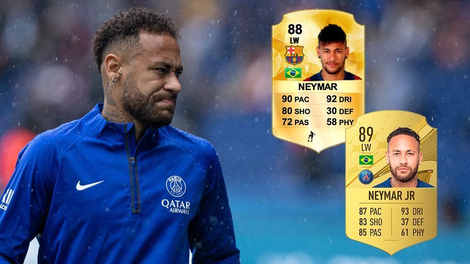 Neymar fica de fora do top-5 da versão 2022 do game Fifa - Fotos - R7 Jogos