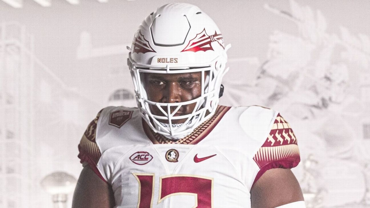 Florida State football team unveils updated game uniforms