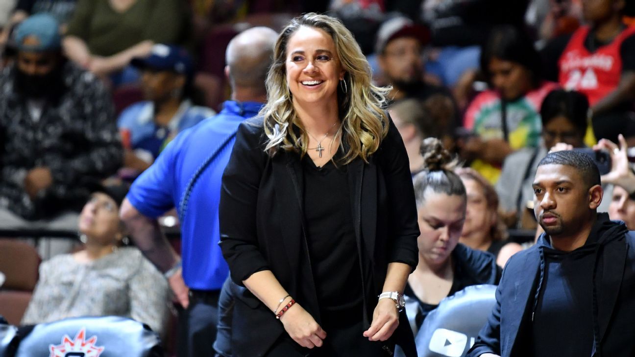 Las Vegas Aces' Becky Hammon silences doubters, becomes first rookie coach to wi..
