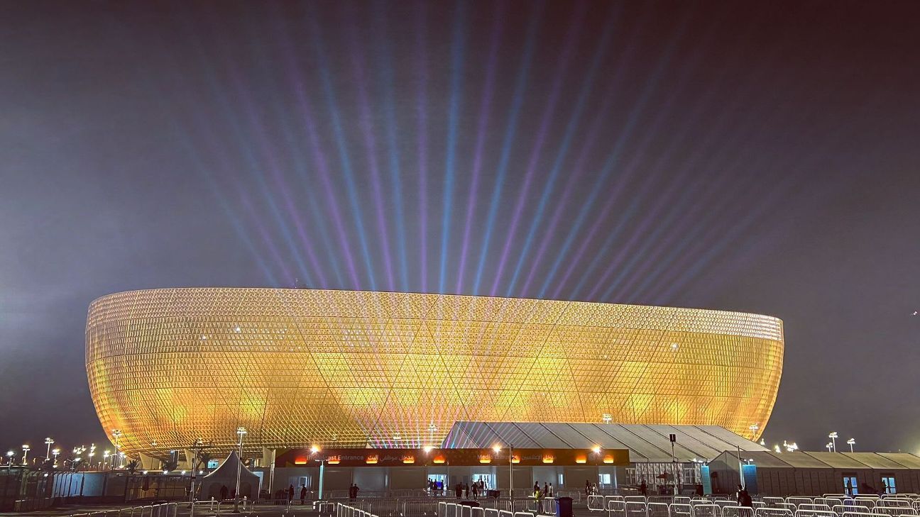 Stadium shaped like an Arab cap opens ahead of Qatar World Cup