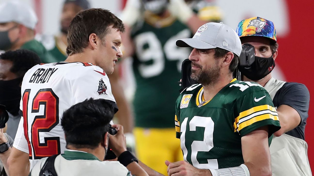 Tom Brady outplays Aaron Rodgers as Buccaneers rout Packers – The Denver  Post